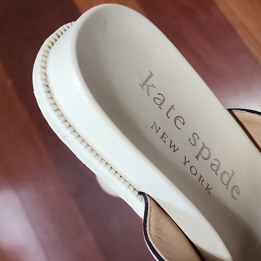 Kate Spade Rhodes Spring Summer Slide Sandals Vacation Beach Size 8 B - Picture 10 of 13